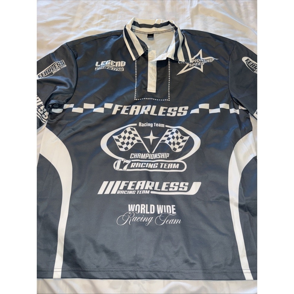 Fearless Racing Team Large Crew Shirt Crispy!!